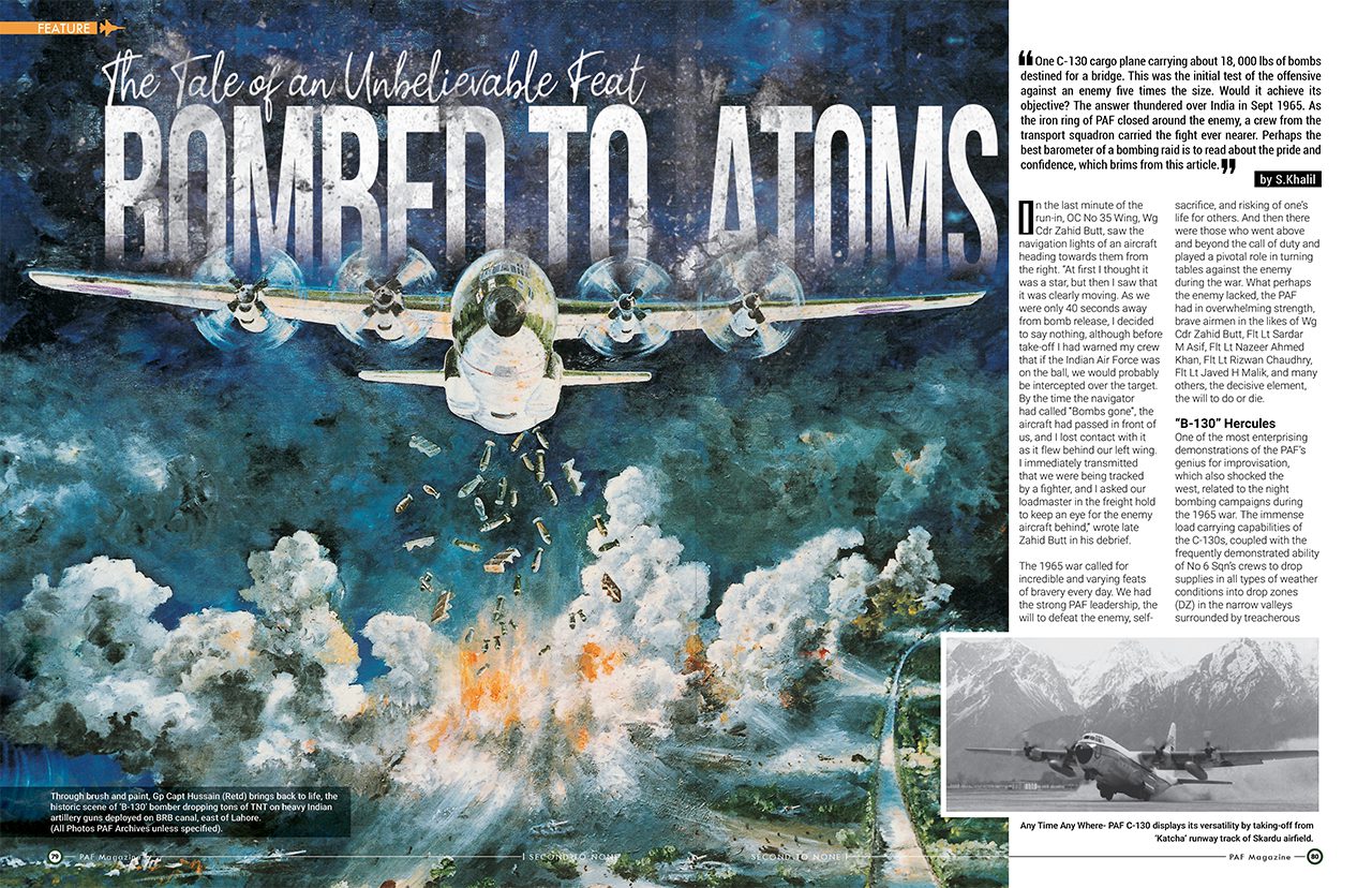The Tale of an Unbelievable Feat Bombed to Atoms