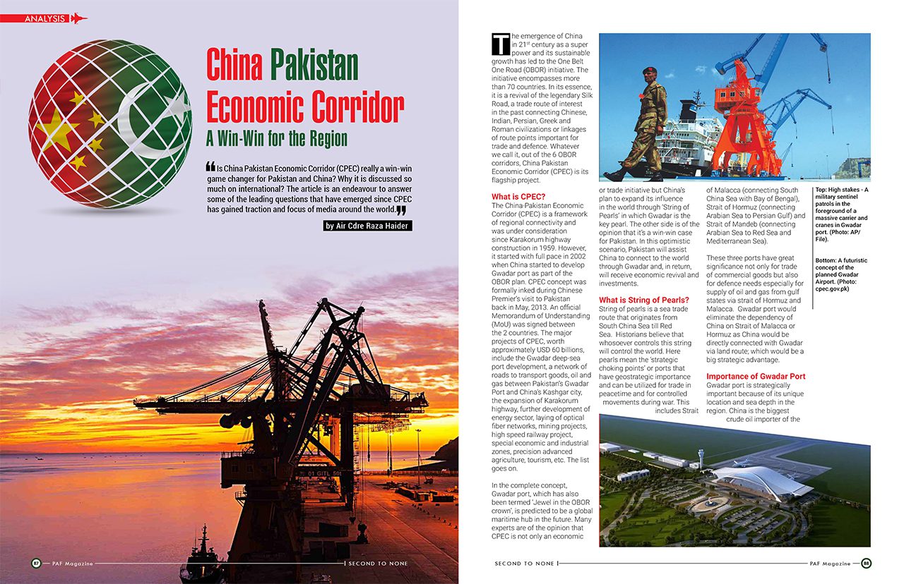 China Pakistan Economic Corridor A Win-Win for the Region
