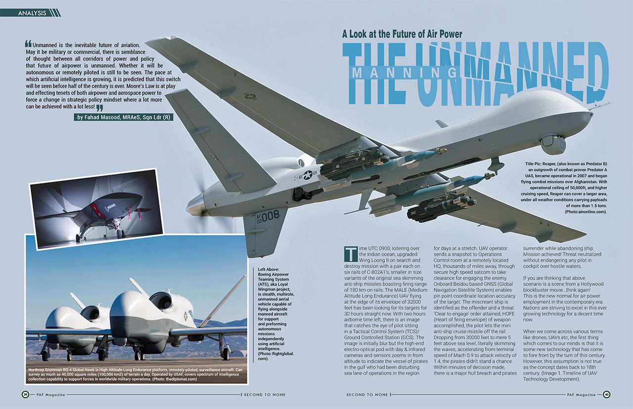 A Look at the future of Air Power Manning The Unmanned