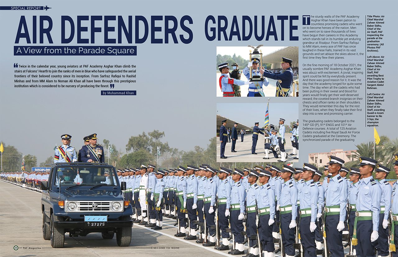 Air Defenders Graduate A View from the Parade Square