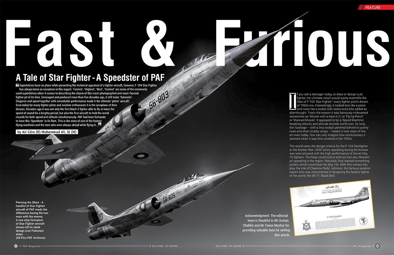 Fast & Furious A Tale of Star Fighter - A Speedster of PAF
