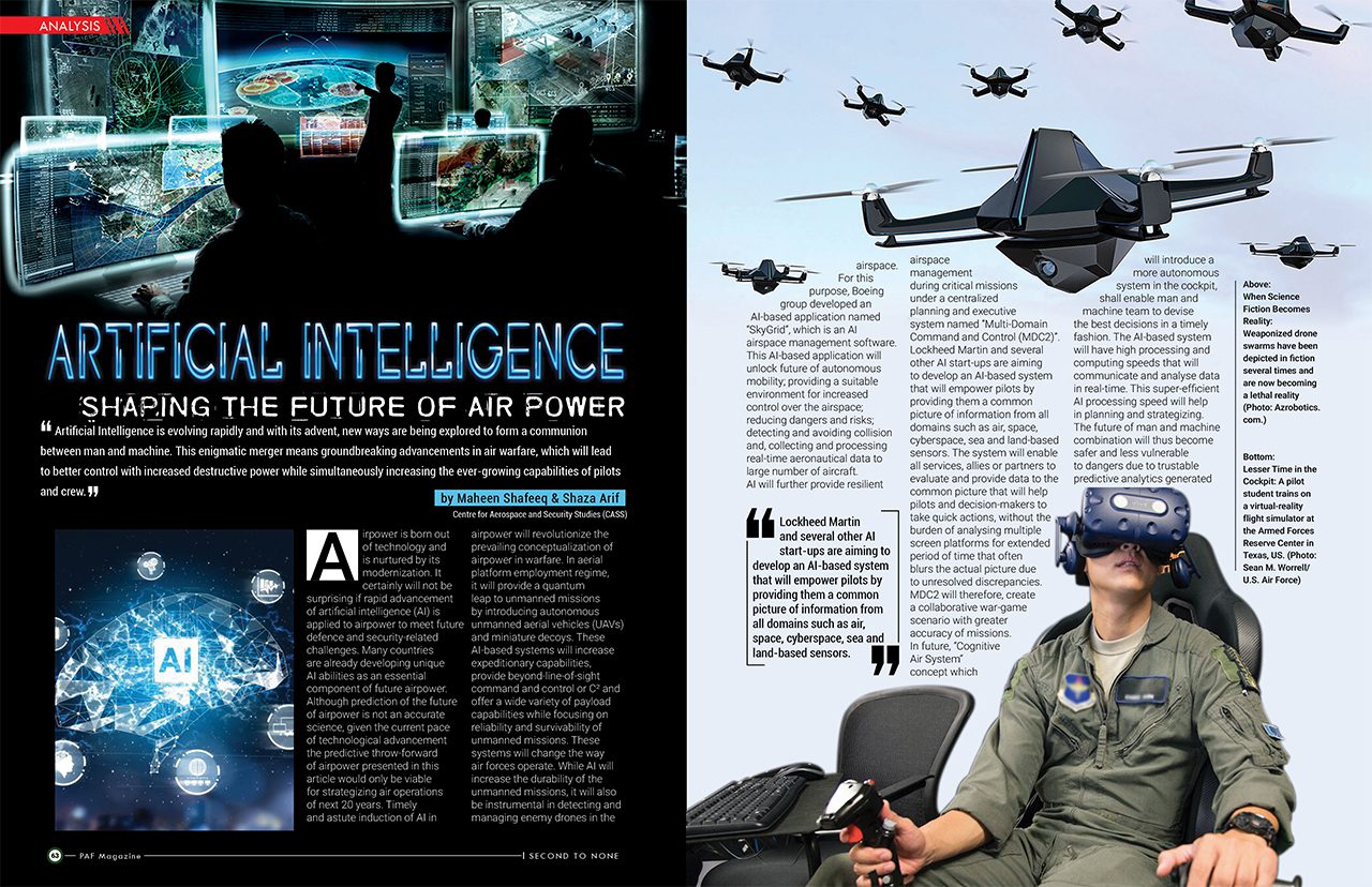 Artificial Intelligence Shaping the Future of Air Power