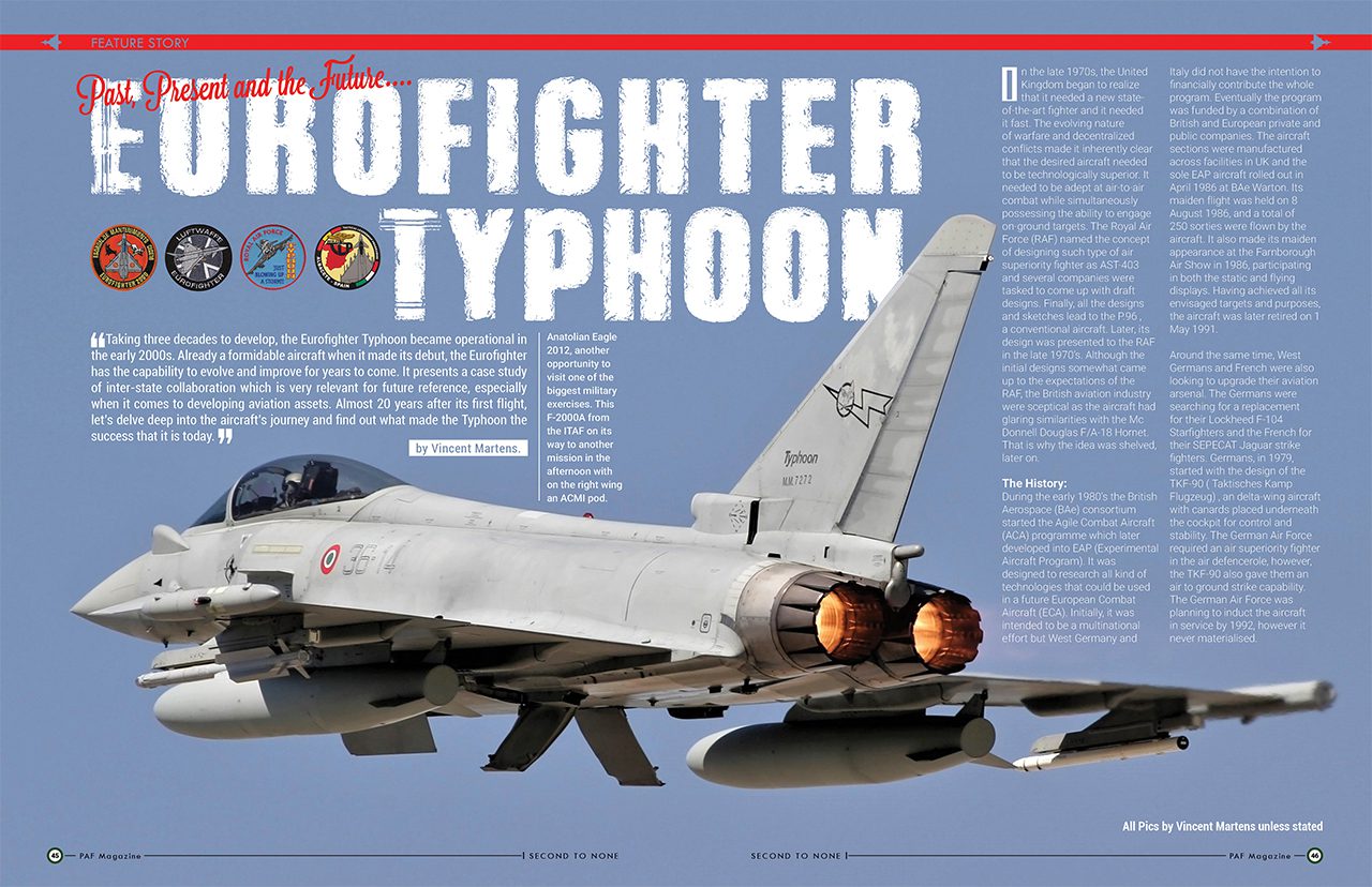 Past, Present and the Future.... Eurofighter Typhoon