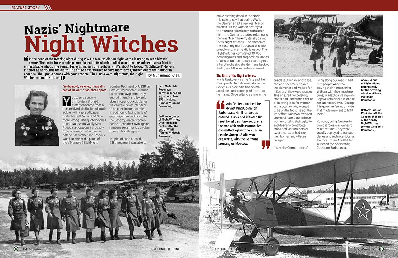 Nazis’ Nightmare Night Witches